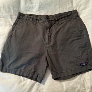 Men’s Gray Cotton Patagonia Shorts 34”